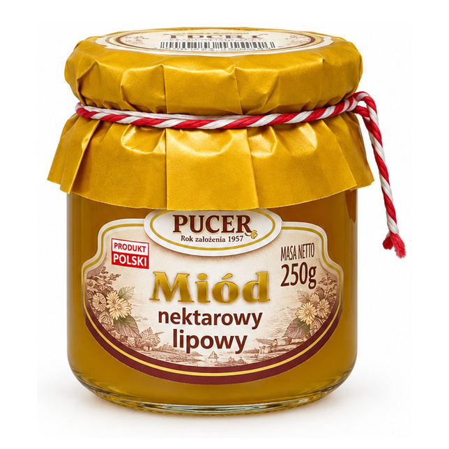 MIÓD PUCER LIPOWY 250g