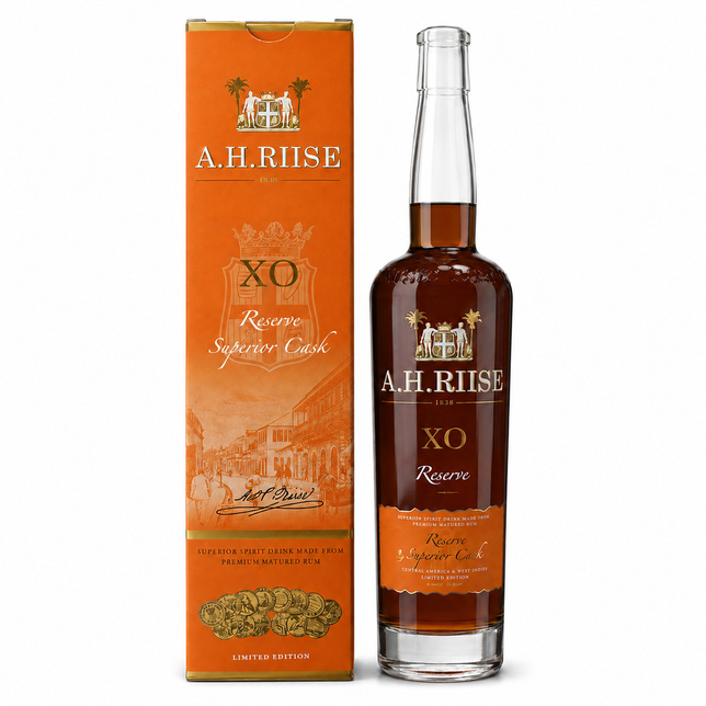 RUM A.H. RIISE XO RESERVA SINGLE BARREL 40% 0.7L