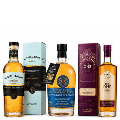 Zestaw Degustacyjny World Whisky Premium – Trzy Kraje, Trzy Style