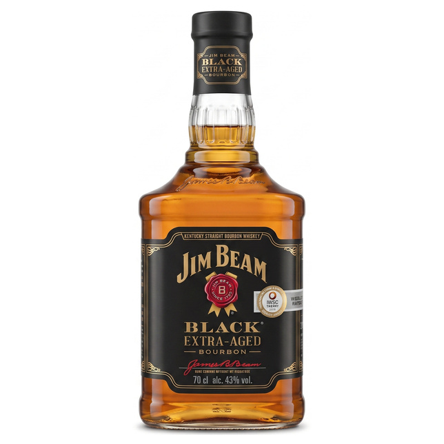 BOURBON JIM BEAM BLACK EXTRA AGED 43% 0,7L