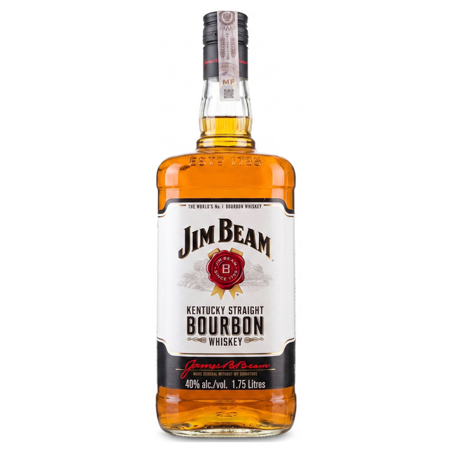 BOURBON JIM BEAM 40% 1,75L