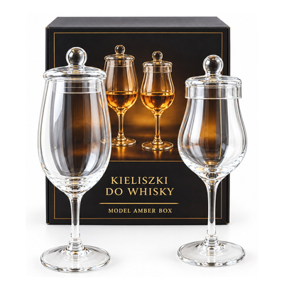 Kieliszki do whisky model Amber Box