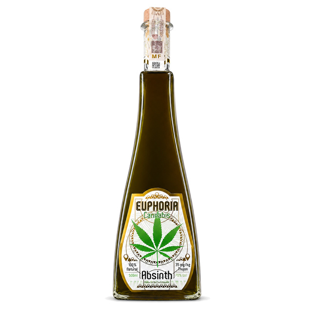 ABSINTH EUPHORIA CANNABIS 70% 0,5L