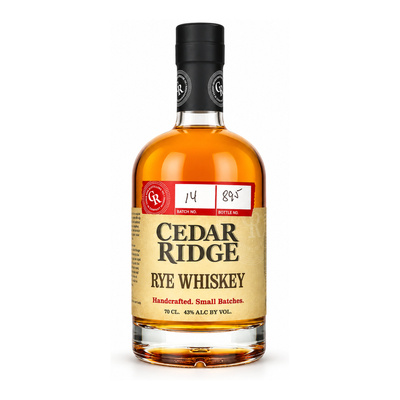 CEDAR RIDGE RYE  43%  0,7L