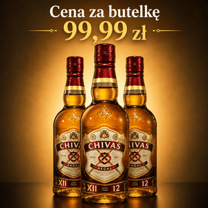 Whisky CHIVAS REGAL 40% 0,7l 12 YO 3 butelki