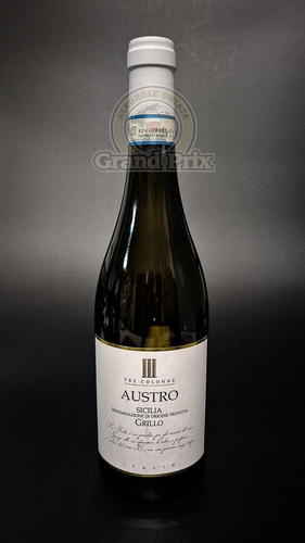 Wino Austro Grillo Tre Colonne Sicilia DOP 0.75 L
