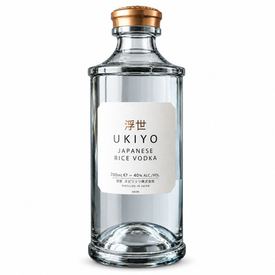 UKIYO JAPANESE RICE VODKA 40% 0,7L