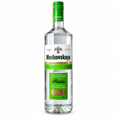 WÓDKA MOSKOVSKAYA  40%  1L