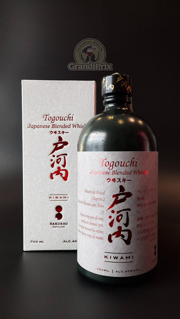 WHISKY TOGOUCHI KIWAMI 40% 0,7L
