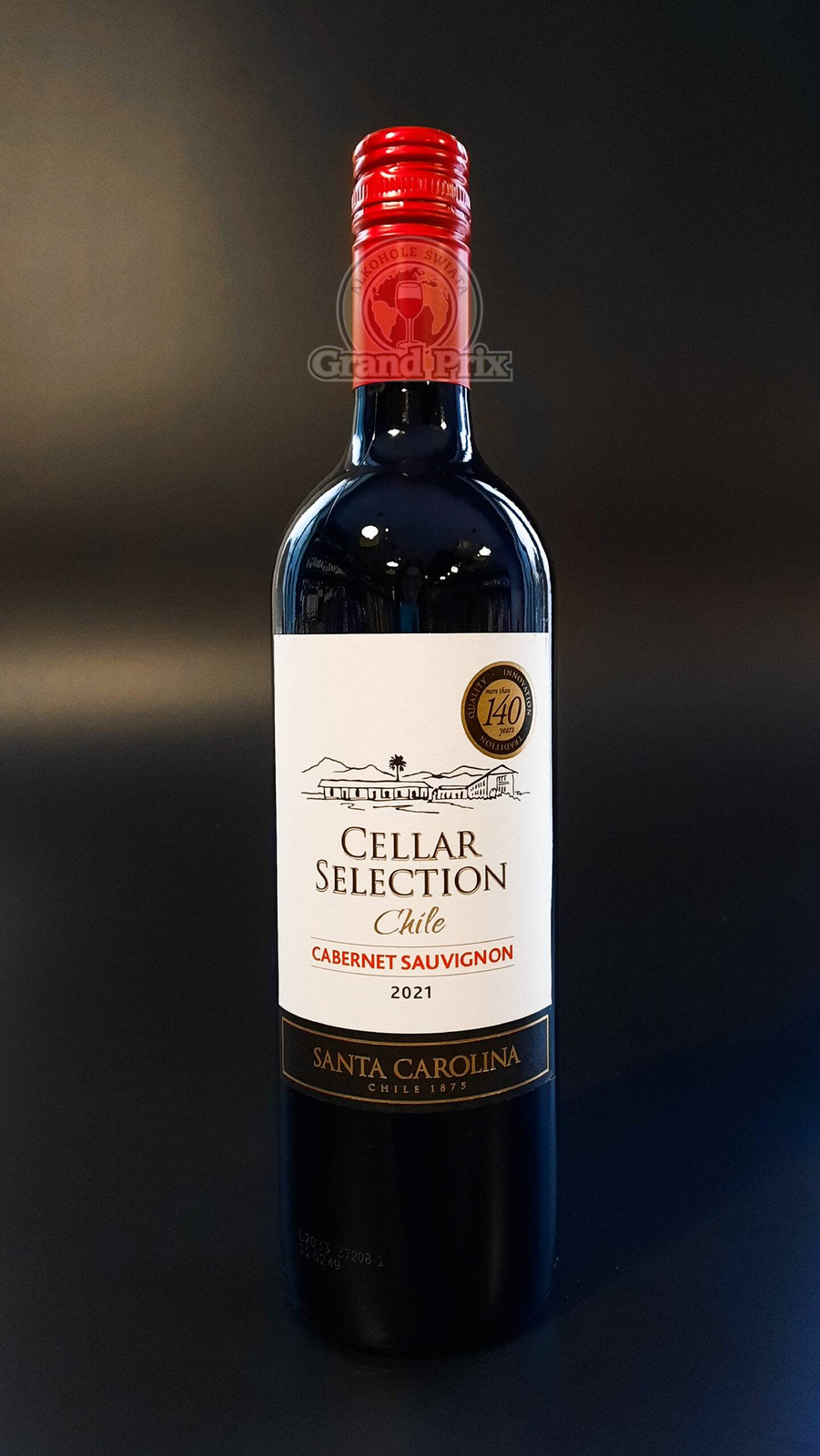 WINO CAROLINA CELLAR CABERNET SAUVIGNON 2021 0,75L - Alkohole Świata