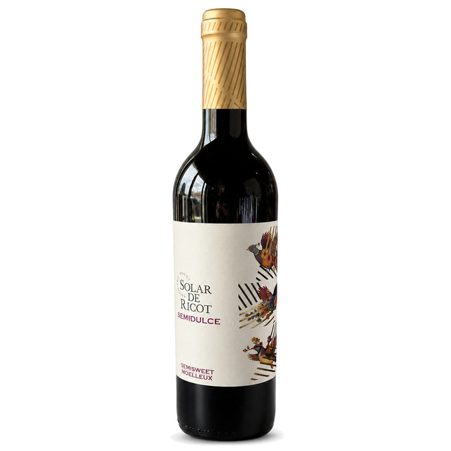 Wino Solar de Ricot Tinto Semidulce 0,75 L