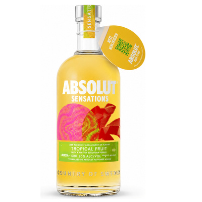 Likier Absolut Sensations Tropical Fruit 20% 0,7L