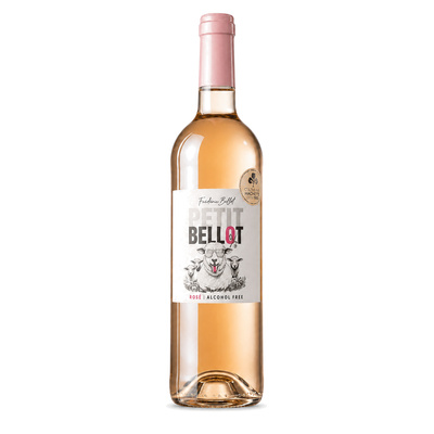 Wino Petit Bellot Rose Bezalkoholowe 0% 0,75 L
