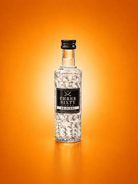 Mini Wódka Three Sixty Vodka 0,04 L 37,5%