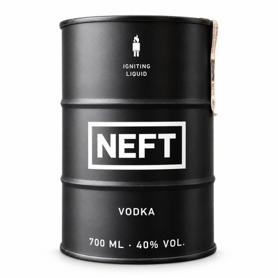 NEFT BLACK BARREL VODKA 40%  0,7L