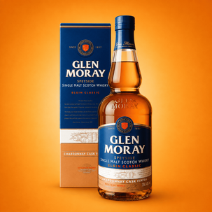 WHISKY GLEN MORAY CHARDONNAY CASK 40% 0,7L