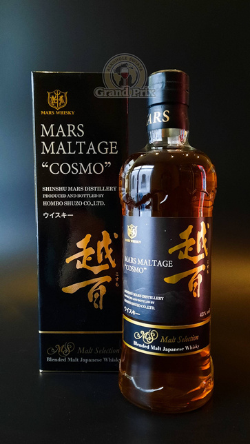 WHISKY MARS MALTAGE COSMO 43%  0,7L
