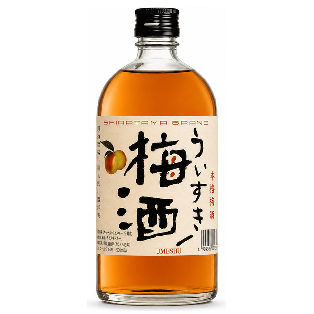 Likier SHIRATAMA Umeshu 14% 0,5L