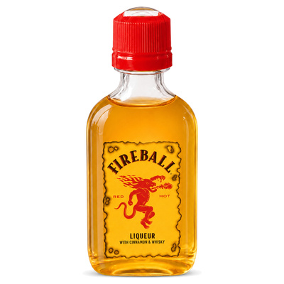 Mini likier FIREBALL CINNAMON WHISKY LIQUER 33% 50ML