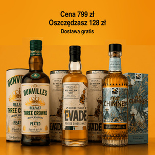 Zestaw Degustacyjny Whisky Torfowej – Trzy Oblicza Torfu
