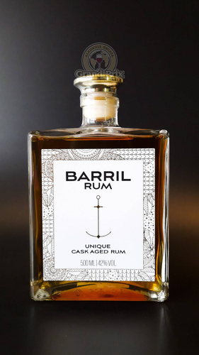BARRIL UNIQUE CASK AGED RUM 42% 0,5L
