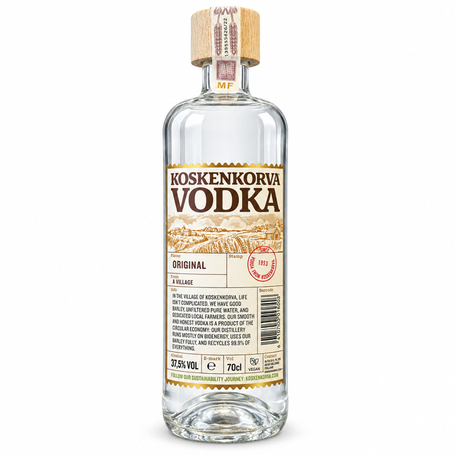WÓDKA KOSKENKORVA VODKA 37,5% 0.7L