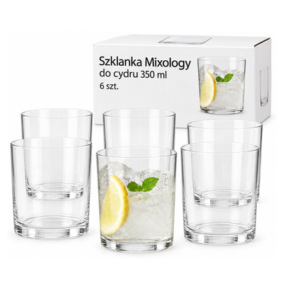 Szklanka Mixology do cydru 350 ml 6 szt