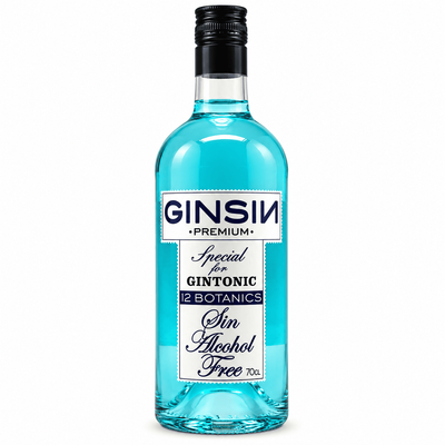 Gin Ginsin 12 Botanics 0,7 L 0%