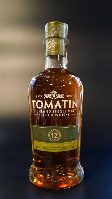 WHISKY TOMATIN 12YO BOURBON & SHERRY CASK 43% 0.7L