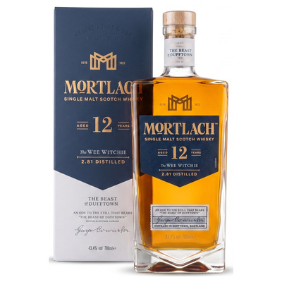 WHISKY MORTLACH 12YO 43,4%  0,7L