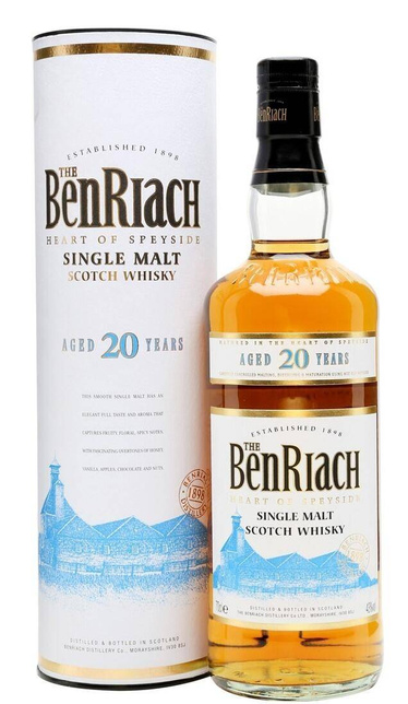 BENRIACH 20YO 43%  0,7L
