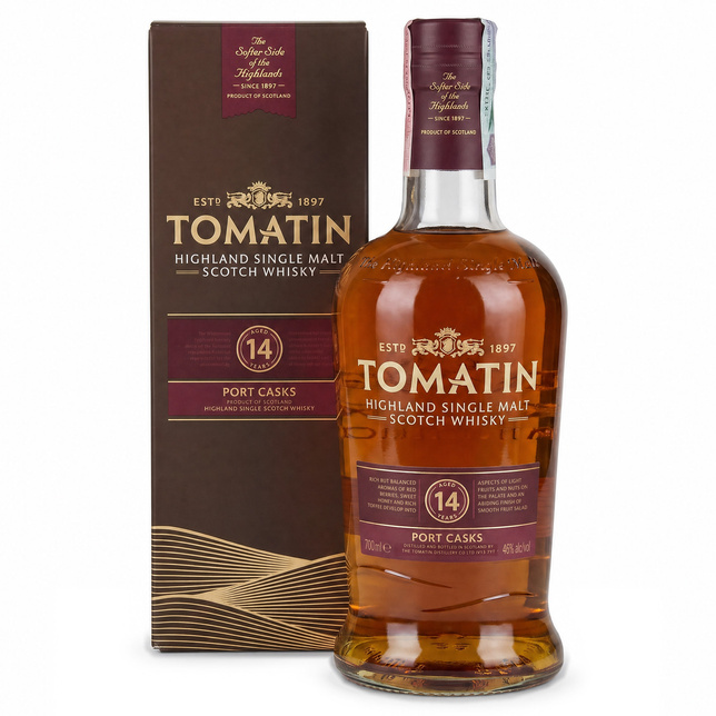 WHISKY TOMATIN 14YO 46% 0,7L