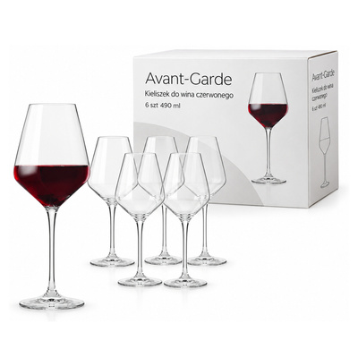 Kieliszek Avant-Garde do wina czerwonego  6 szt 490 ml