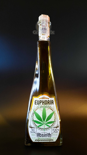 ABSINTH EUPHORIA CANNABIS 70% 0,5L