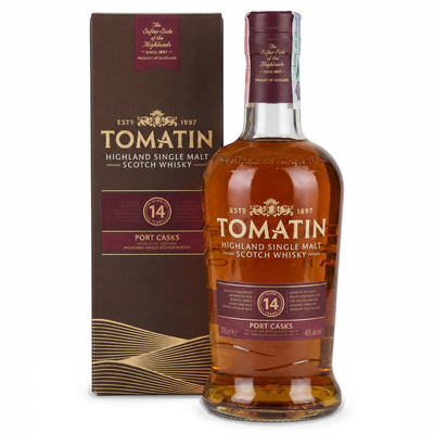 WHISKY TOMATIN 14YO 46%  0,7L