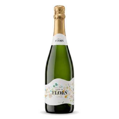 Wino mus. CAMI DE FLORS BRUT CAVA METODE TRADICIONAL 0,75L