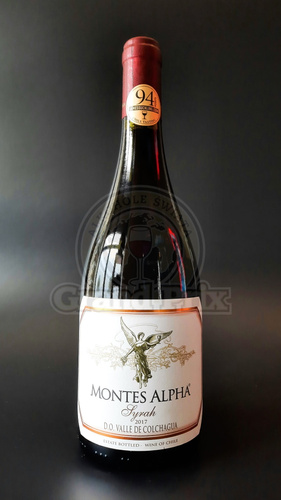 MONTES ALPHA SYRAH 14,5% 0,75l