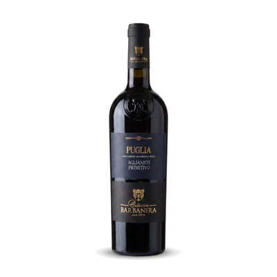 WINO BARBANERA AGLIANICO-PRIMITIVO PUGLIA IGT 0,75L
