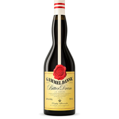 LIKIER GAMMEL DANSK BITTER DRAM 38%  0,7L