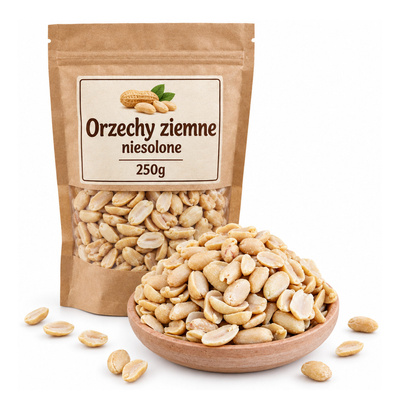 Orzechy ziemne niesolone 250g