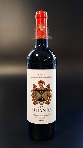WINO VINA BUJANDA TINTO DOCA RIOJA 2021 0,75L
