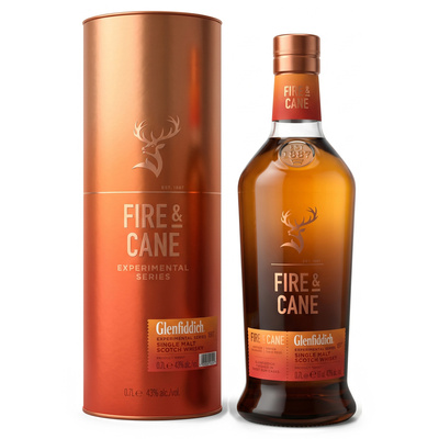 WHISKY GLENFIDDICH FIRE & CANE 43%  0,7L