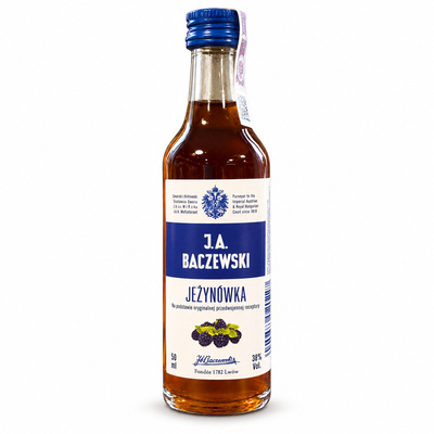 Mini WÓDKA BACZEWSKI JEZINOWKA 38%  0.05L