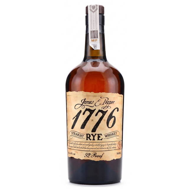 BOURBON 1776 JAMES E.PEPPER RYE 46% 0,7L