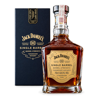JACK DANIEL'S SINGLE BARREL - BARREL STRENGTH  64,5%  0,7L