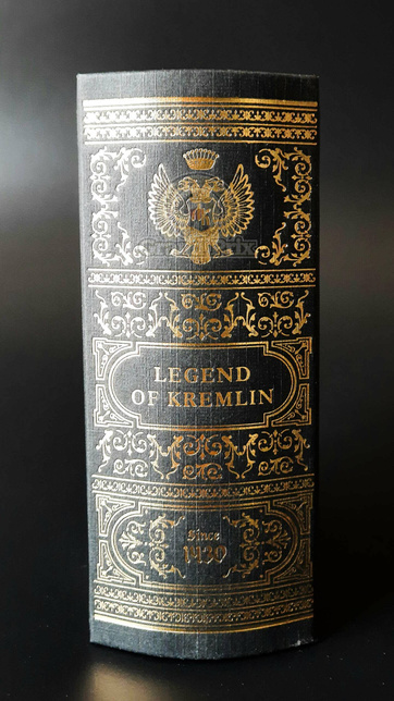 Mini WÓDKA LEGEND OF KREMLIN BOOK 40%  50ML