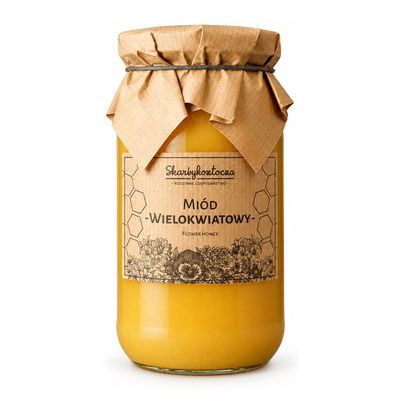 Miód z Roztocza Wielokwiatowy - 1000g