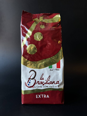 Kawa ziarnista La Brasiliana Rosso Extra 1kg
