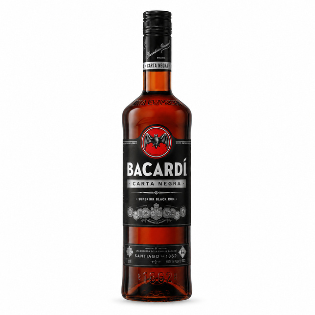 Rum BACARDI CARTA NEGRA 40% 0,7l 3 butelki