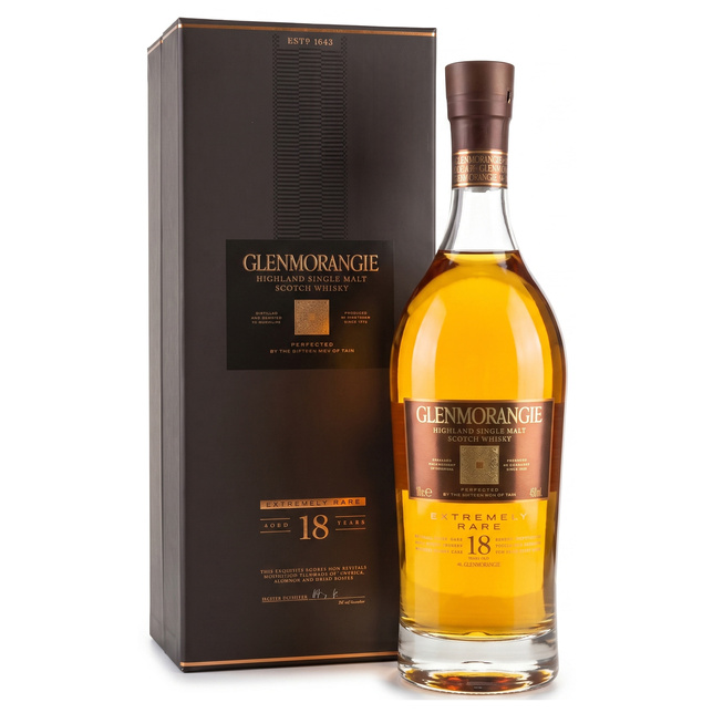 WHISKY GLENMORANGIE 18YO 43% 0,7L